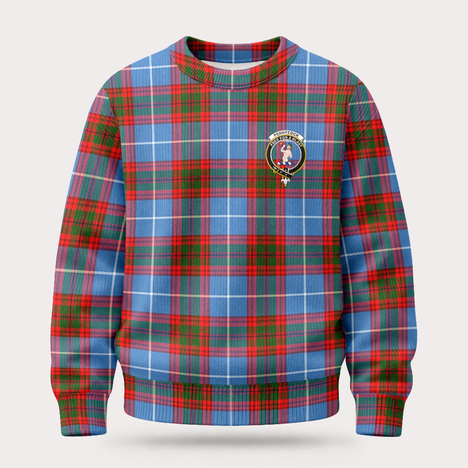 Pennycook Tartan Crest Sweater