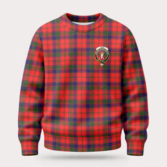 Reid Modern Tartan Crest Sweater