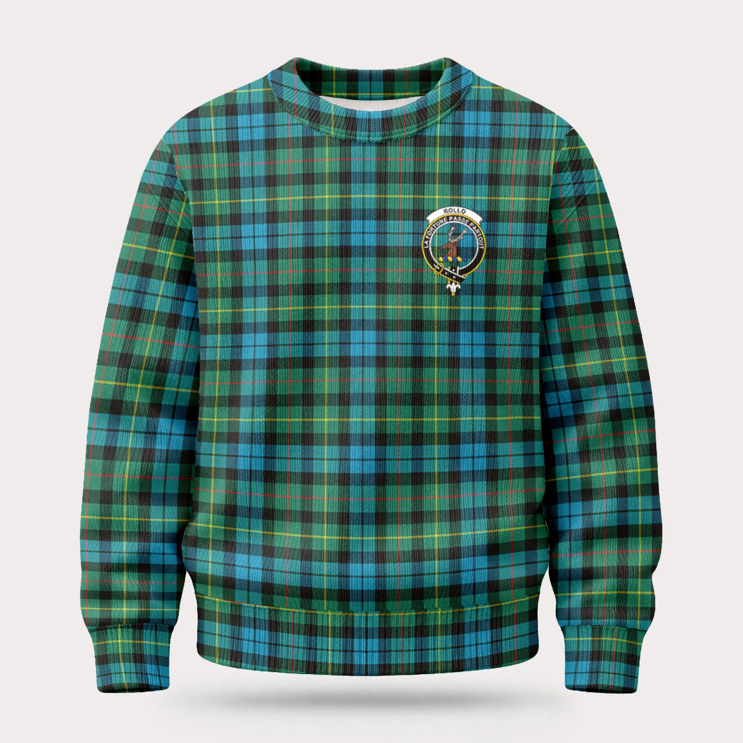 Rollo Ancient Tartan Crest Sweater