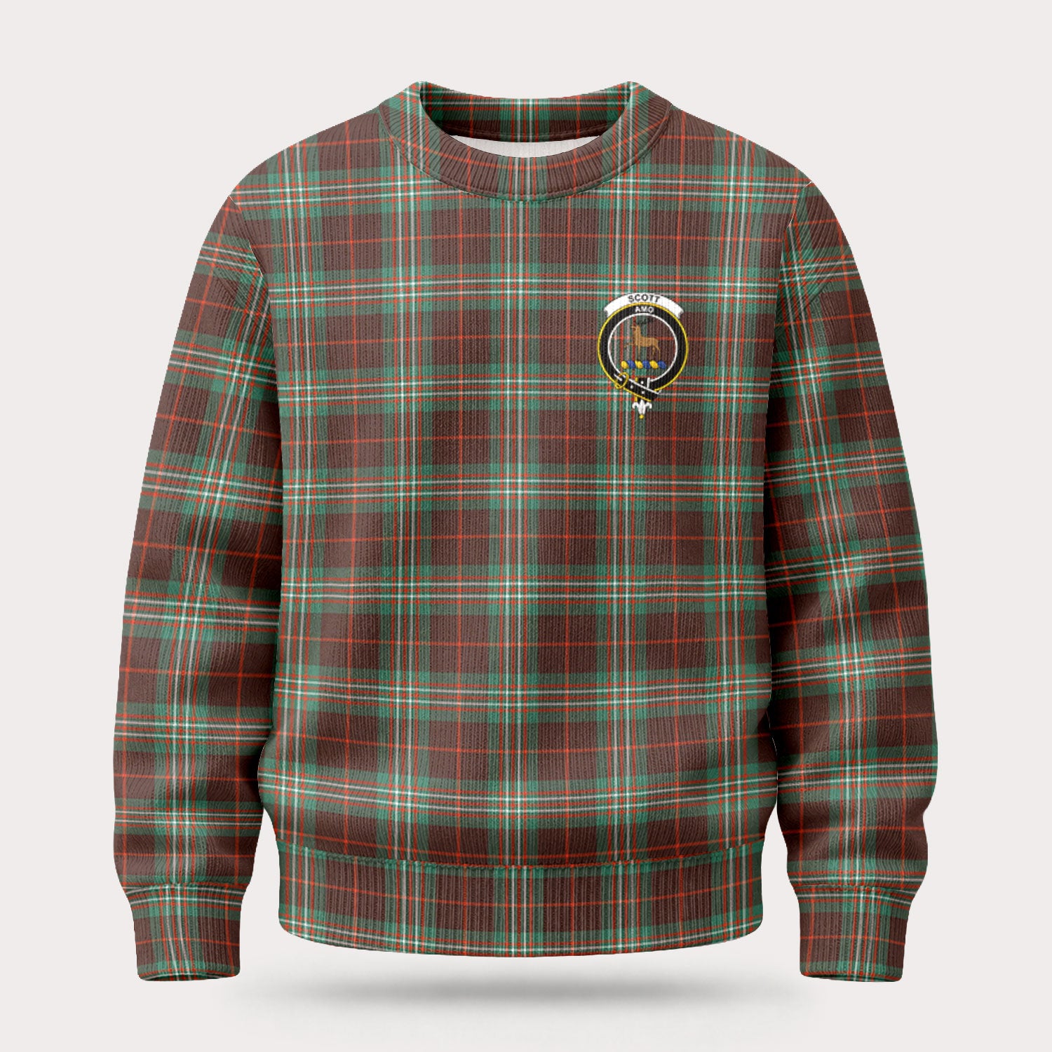 Scott Brown Ancient Tartan Crest Sweater