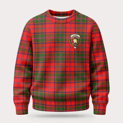 Stewart of Appin Modern Tartan Crest Sweater