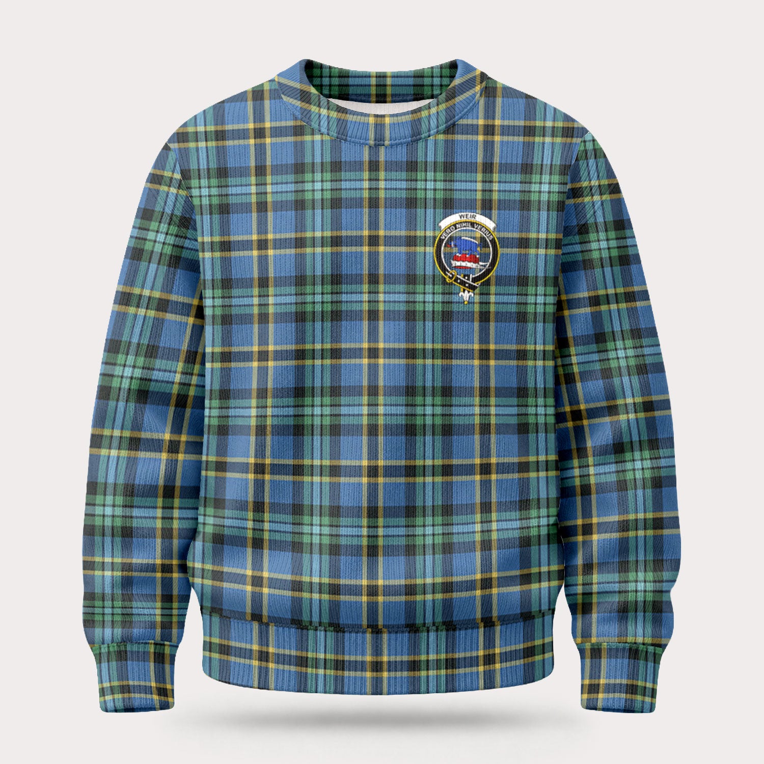 Weir Ancient Tartan Crest Sweater