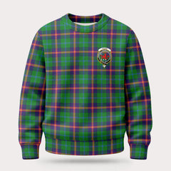 Young Modern Tartan Crest Sweater