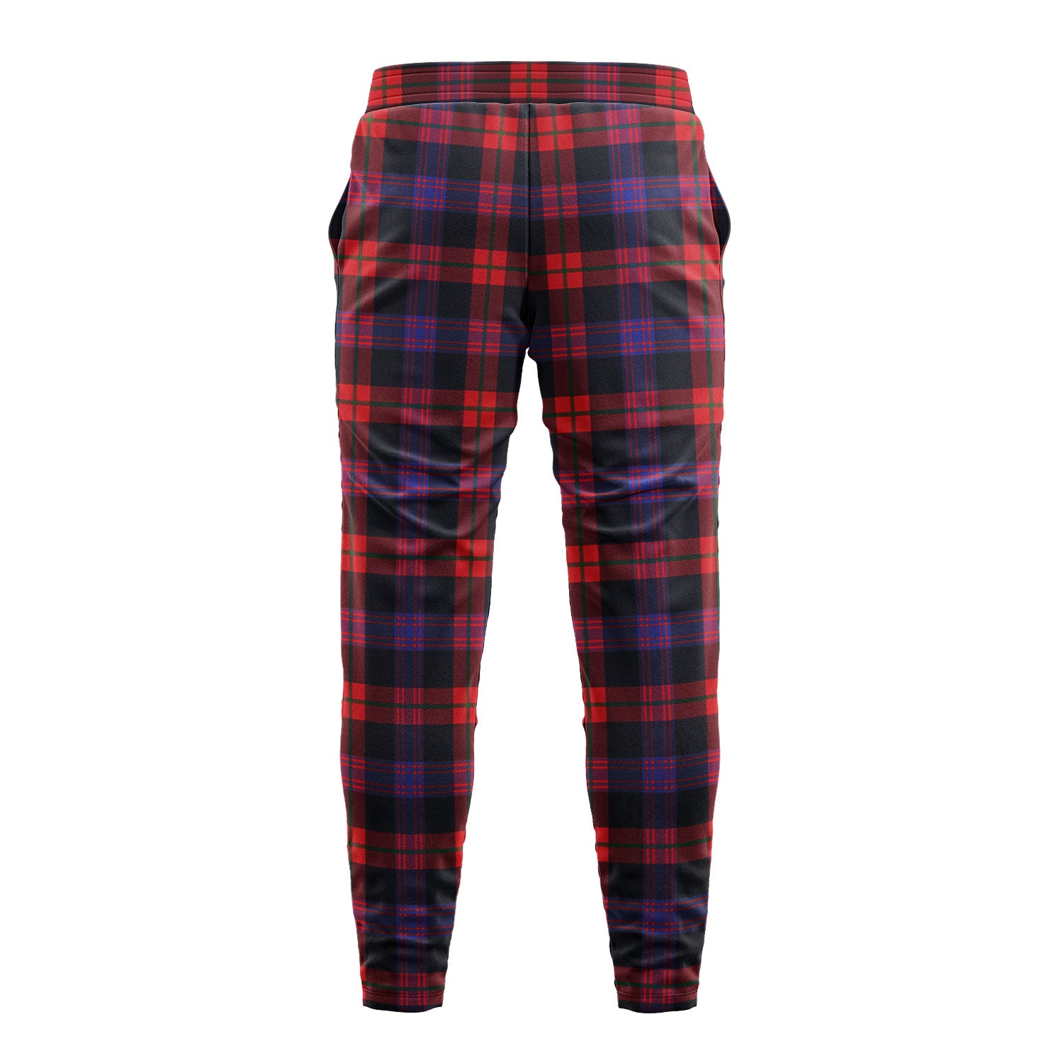 Brown Modern Tartan Sweatpants