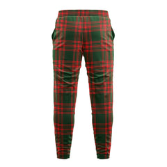 Menzies Green Modern Tartan Sweatpants