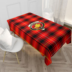 McIver Modern Tartan Crest Tablecloth