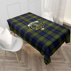 McLaren Modern Tartan Crest Tablecloth