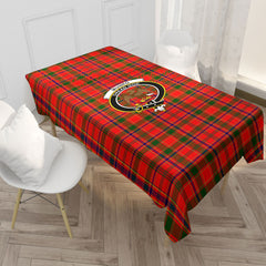Munro Modern Tartan Crest Tablecloth