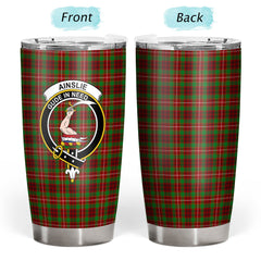 Ainslie Tartan Crest Tumbler