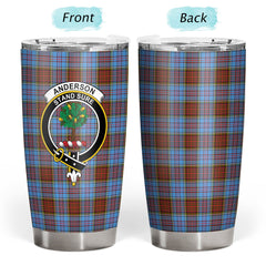 Anderson Modern Tartan Crest Tumbler