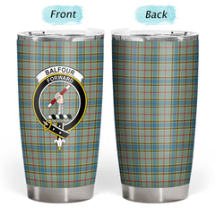 Balfour Modern Tartan Crest Tumbler