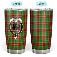 Baxter Modern Tartan Crest Tumbler