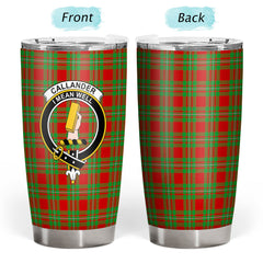 Callander Tartan Crest Tumbler