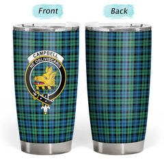 Campbell Ancient 01 Tartan Crest Tumbler