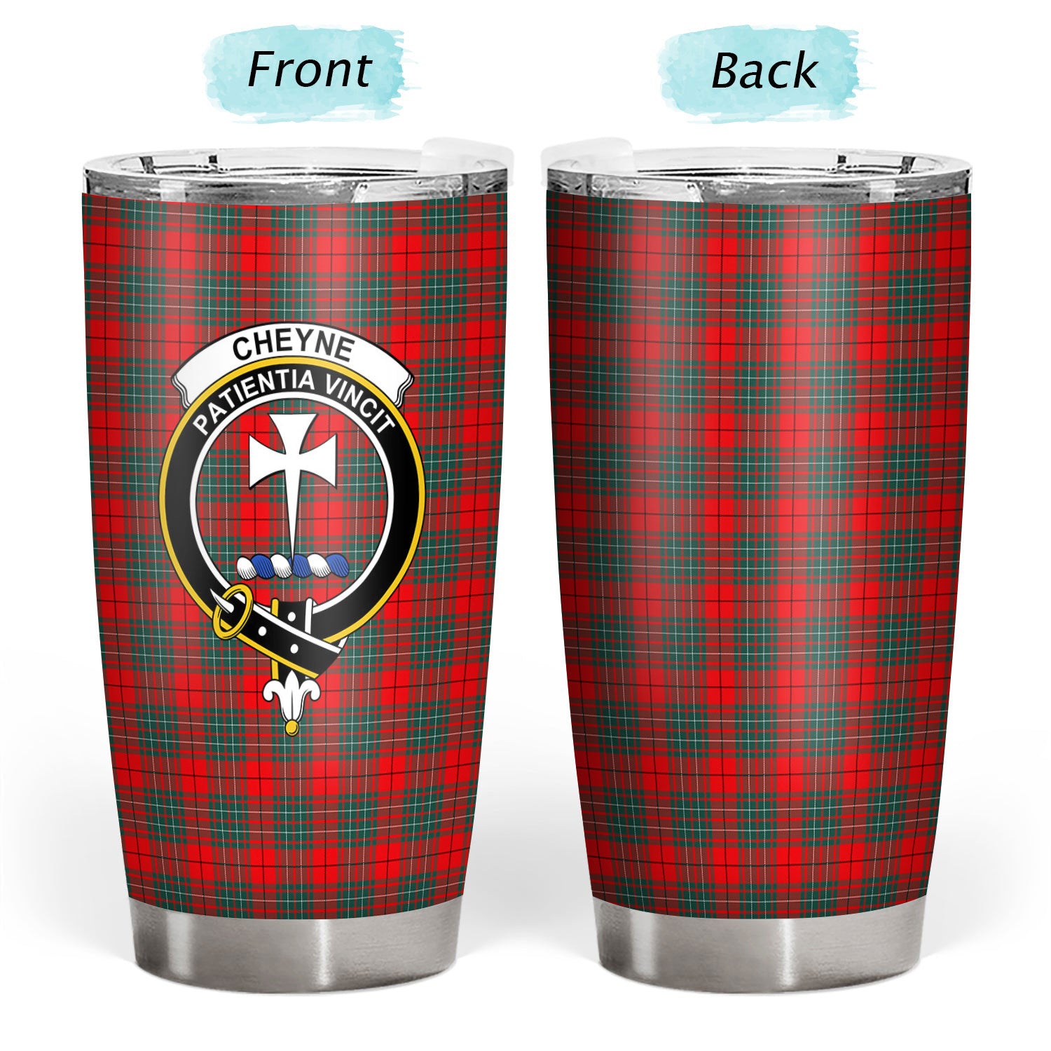 Cheyne Tartan Crest Tumbler