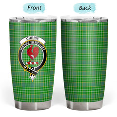 Currie Tartan Crest Tumbler