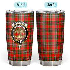 Drummond of Perth Tartan Crest Tumbler