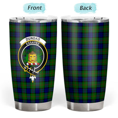 Dundas Modern Tartan Crest Tumbler