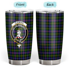 Fleming Tartan Crest Tumbler