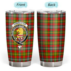 Forrester Tartan Crest Tumbler