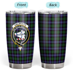 Galbraith Modern Tartan Crest Tumbler