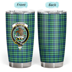 Graham of Montrose Ancient Tartan Crest Tumbler