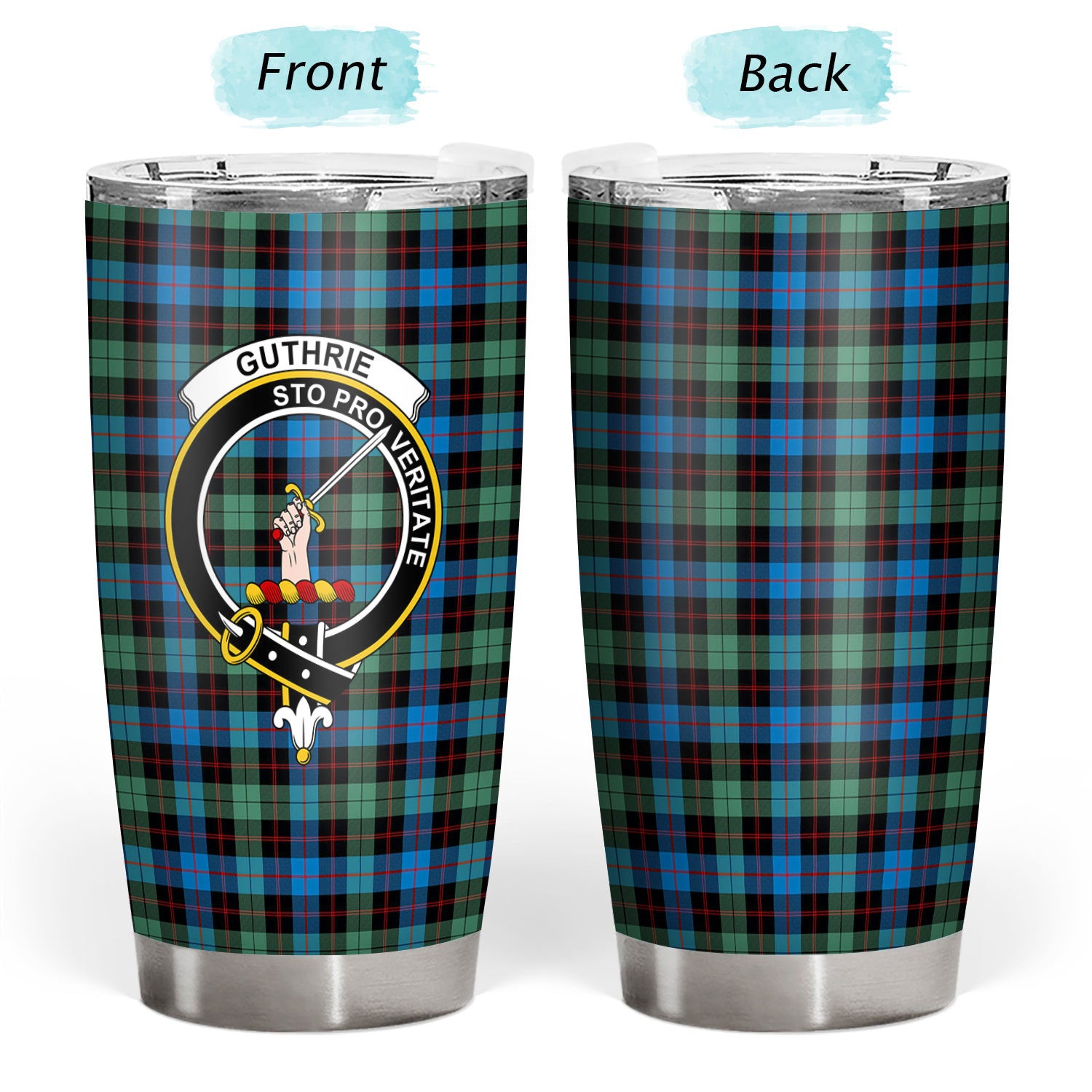 Guthrie Ancient Tartan Crest Tumbler