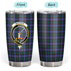 Guthrie Modern Tartan Crest Tumbler