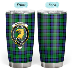 Haldane Tartan Crest Tumbler