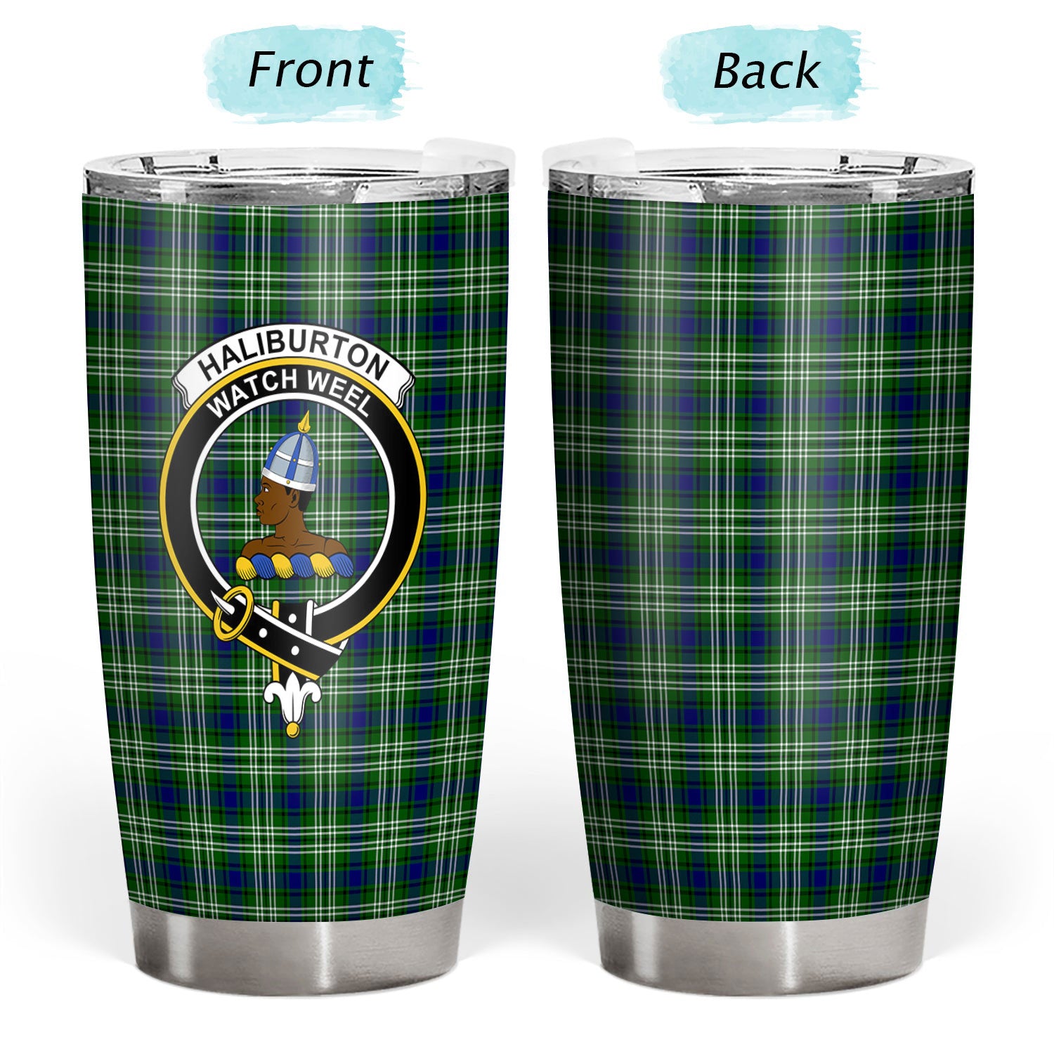 Haliburton Tartan Crest Tumbler