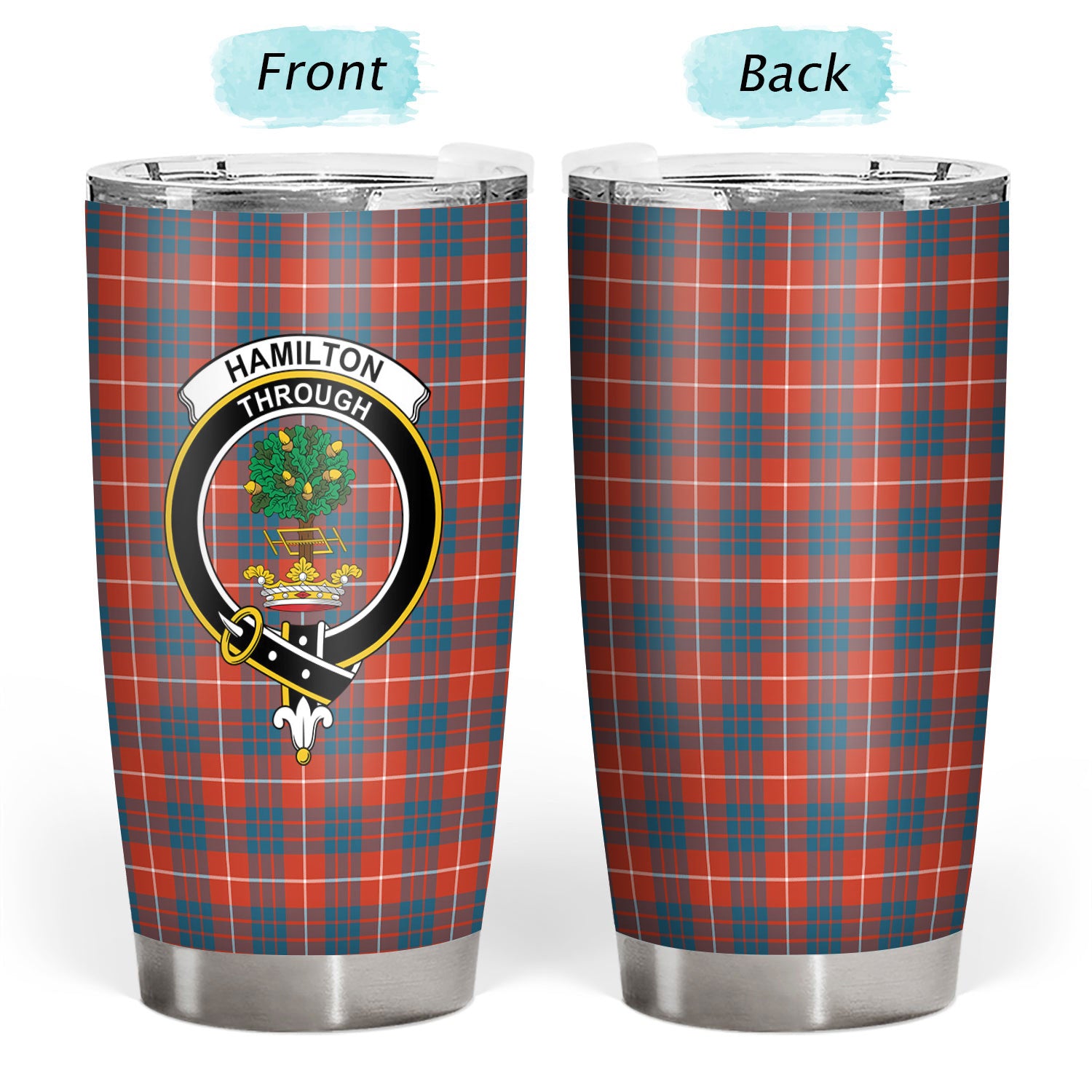 Hamilton Ancient Tartan Crest Tumbler