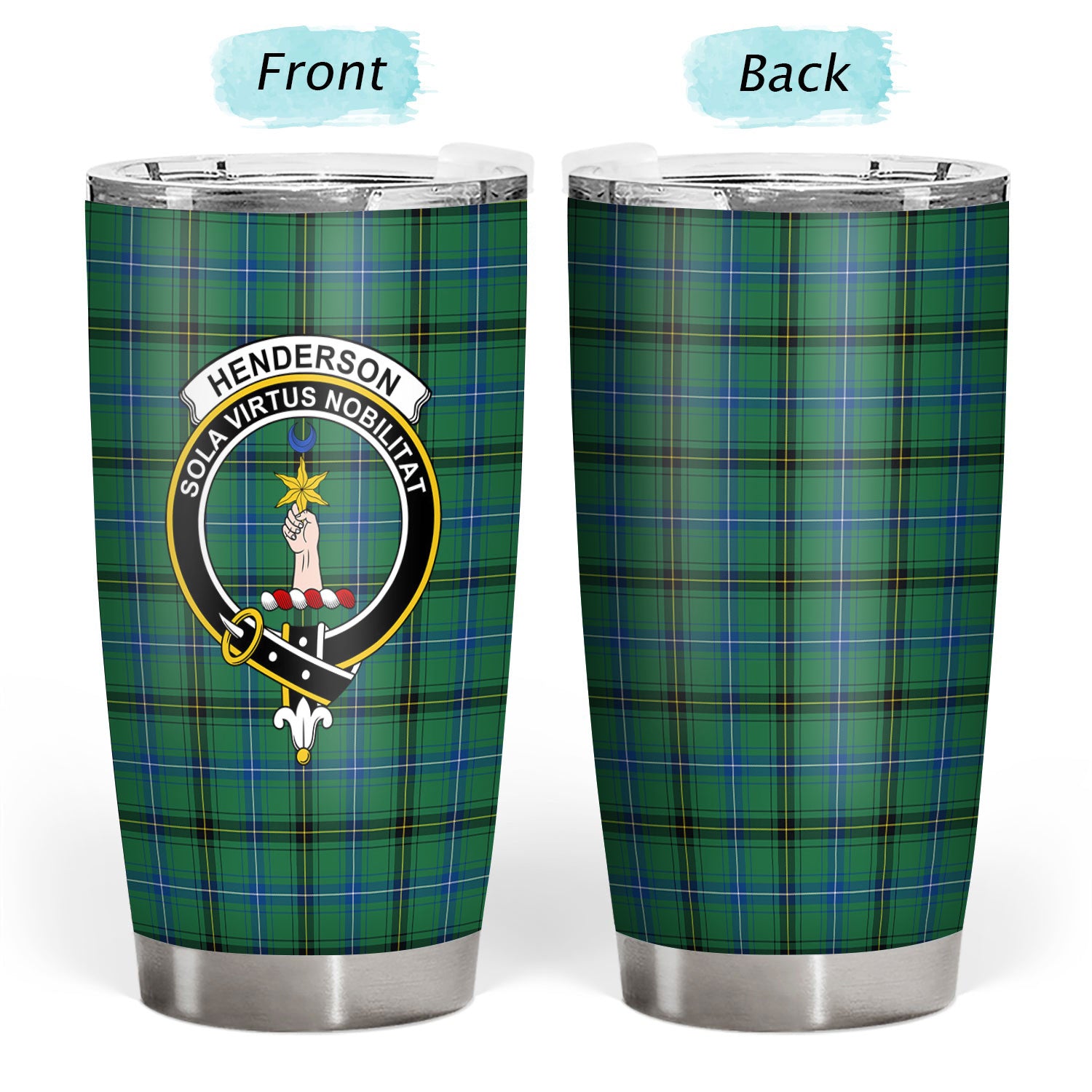 Henderson Ancient Tartan Crest Tumbler