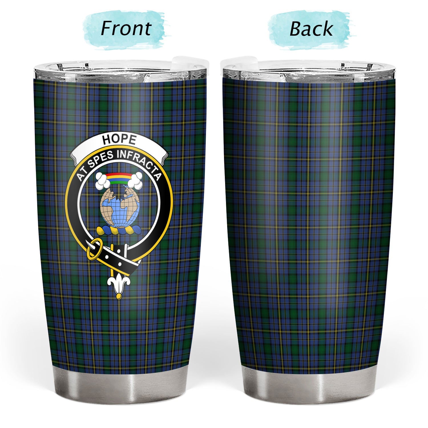 Hope Tartan Crest Tumbler