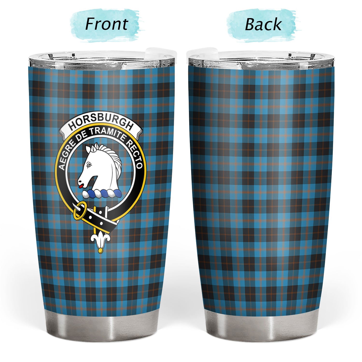 Horsburgh Tartan Crest Tumbler