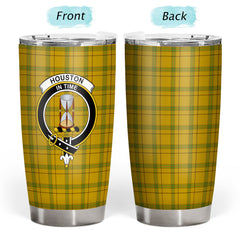 Houston Tartan Crest Tumbler