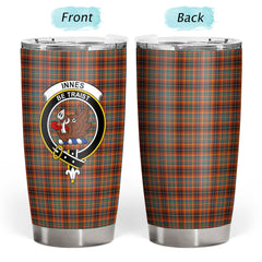 Innes Ancient Tartan Crest Tumbler