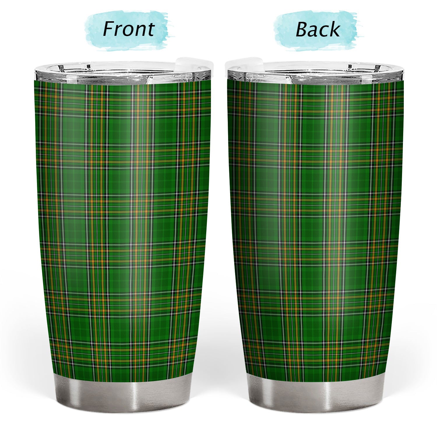 Irish Tartan Tumbler