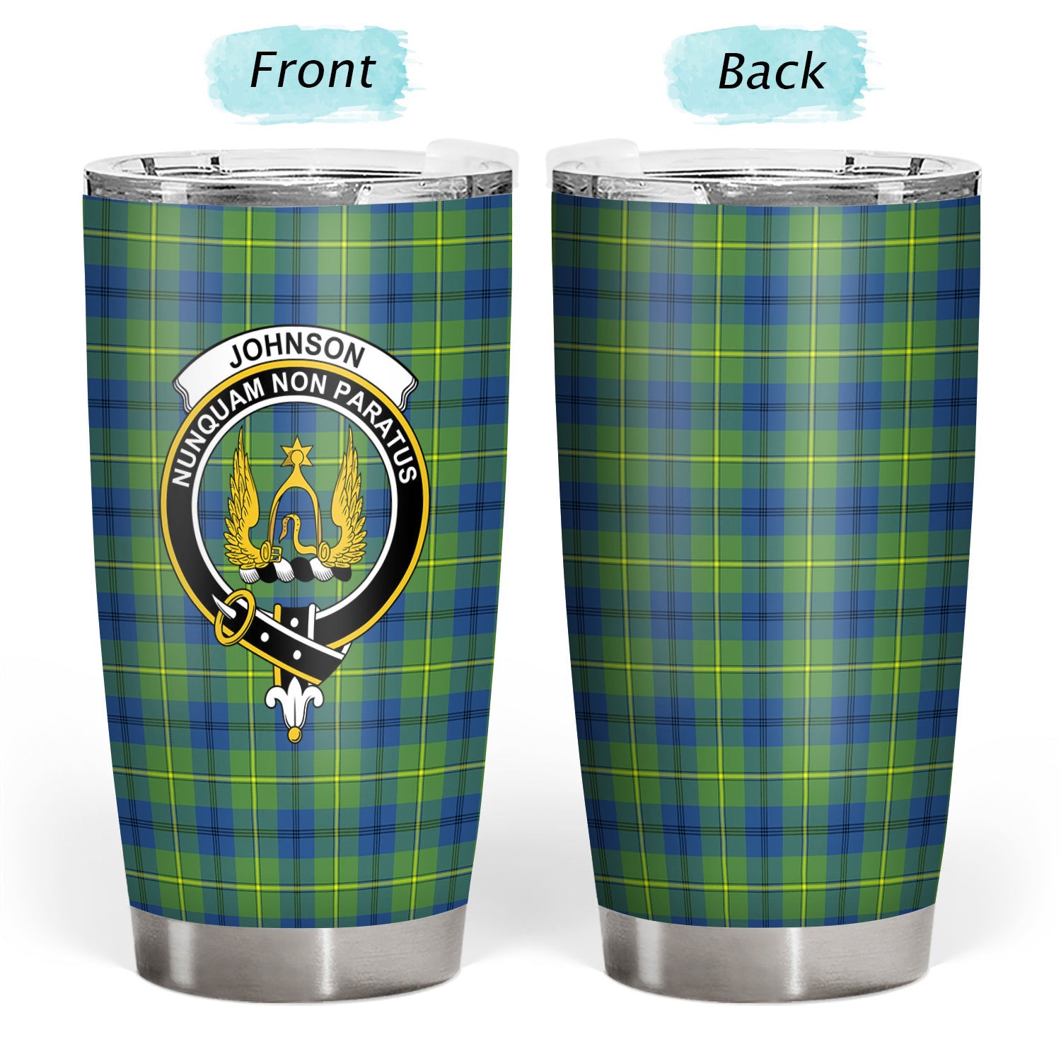 Johnson Ancient Tartan Crest Tumbler