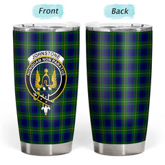 Johnstone Modern Tartan Crest Tumbler