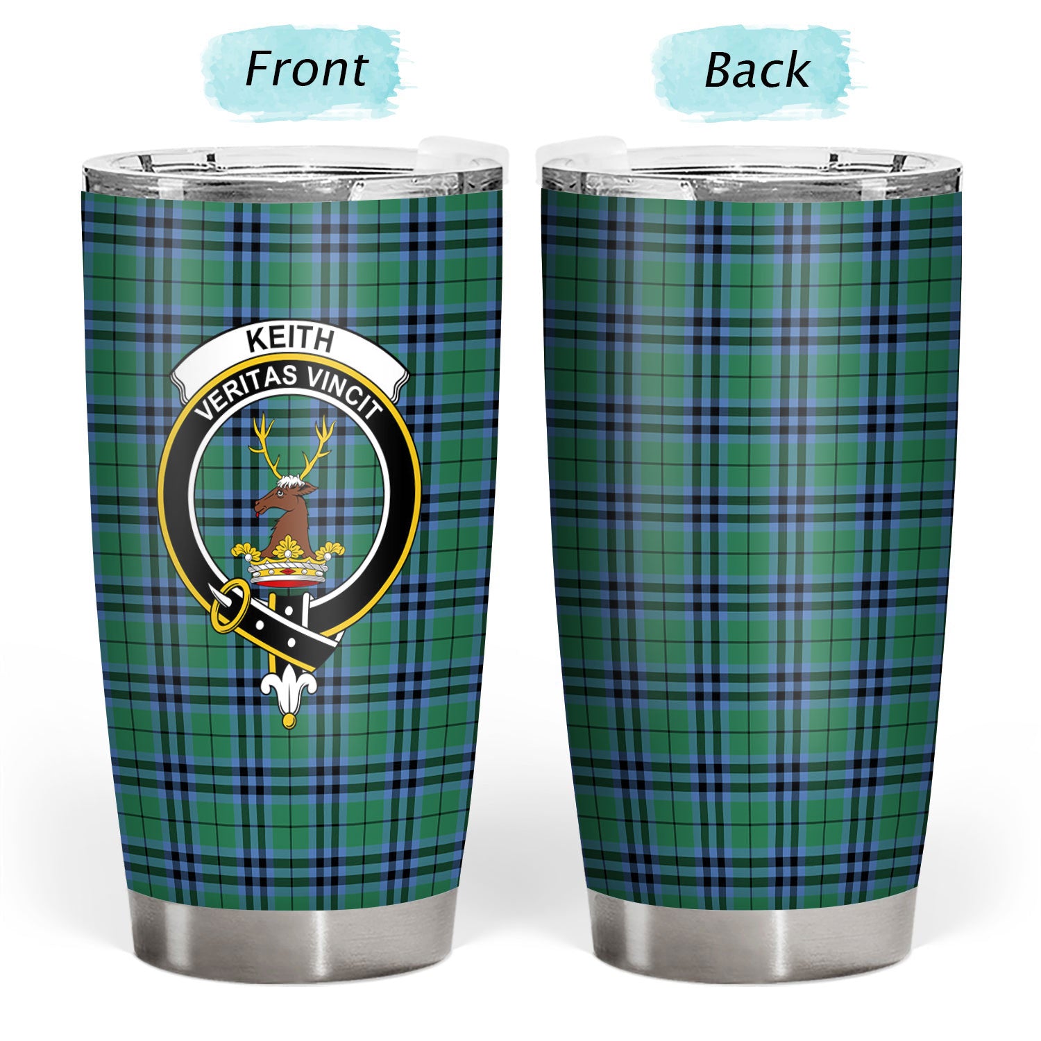 Keith Ancient Tartan Crest Tumbler