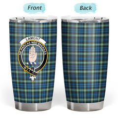 Lamont Ancient Tartan Crest Tumbler