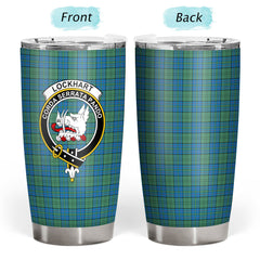 Lockhart Tartan Crest Tumbler