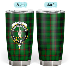 Logie Tartan Crest Tumbler