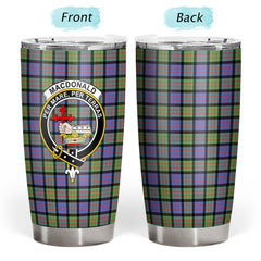 MacDonald Ancient Tartan Crest Tumbler