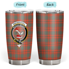 MacDougall Ancient Tartan Crest Tumbler