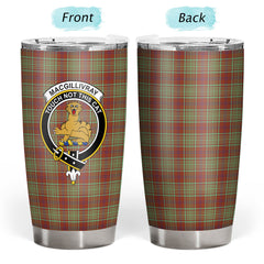 MacGillivray Hunting Ancient Tartan Crest Tumbler