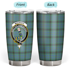 MacInnes Ancient Tartan Crest Tumbler