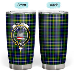 MacNeill of Barra Modern Tartan Crest Tumbler