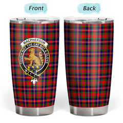 MacPherson Modern Tartan Crest Tumbler