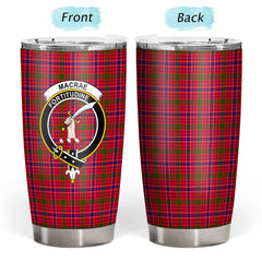 MacRae Modern Tartan Crest Tumbler